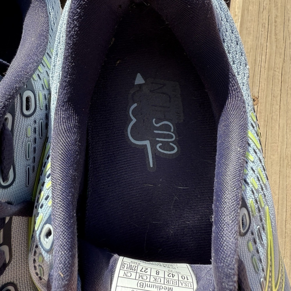 Brooks Women's Athletic Shoes - Gray with Lime Accents - Picture 10 of 11